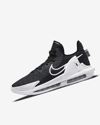 Nike LeBron Witness 6 Negros Obsidian Oscuro Blancos | MX 5030